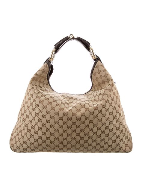 gucci horsebit hobo large leather|Gucci soho large hobo bag.